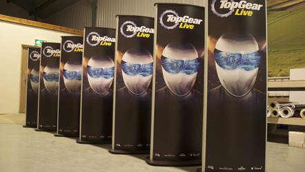 POD Stands with interchangeable Forex PVC graphics