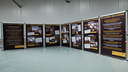 Interchangeable Aero Display printed on PVC Banner