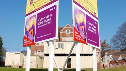 3mm Dibond, laminated with Anti-Graffiti laminated