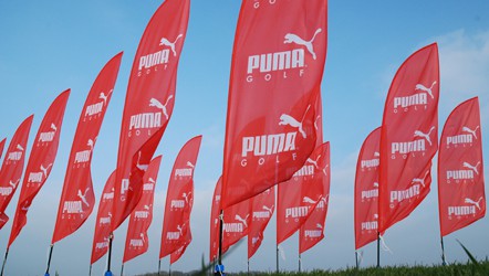 Printed Beach Flags printed on 115gsm polester